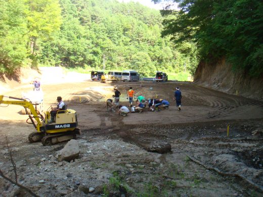 皆さんのおかげで、石がだいぶなくなりました。