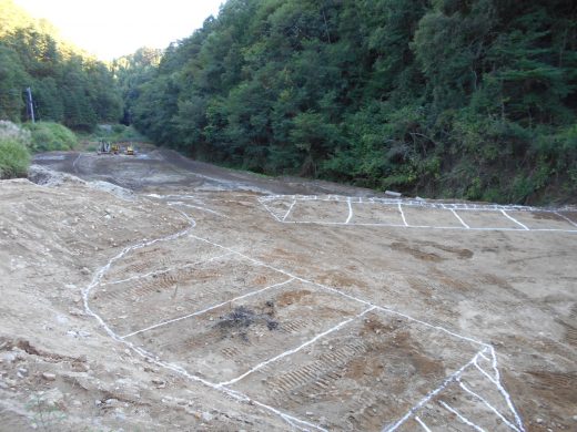 駐車場の整備が整いました