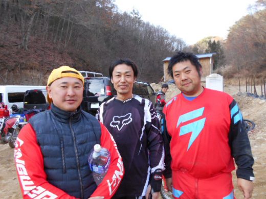 2018年11月23日25日のライダー