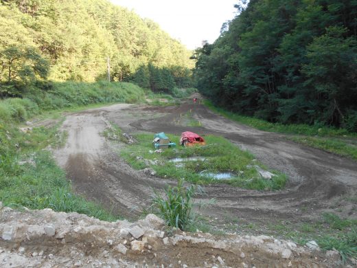 少しコースを変えてみました。